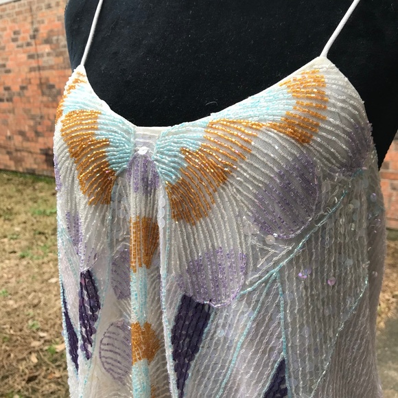 NWT Free People Take Flight Beaded Cross Strap - Picture 5 of 8